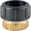Photo Geberit HDPE Adaptor in brass with female thread and HDPE nut, d2" x d56 [Code number: 359.313.00.1]