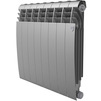 Photo Royal Thermo BILINER B 500 Silver Bimetallic radiator, 8 sections [Code number: RTBS350008]