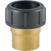 Фото Переходник Geberit HDPE из латуни под пайку с гайкой из ПНД, d - 56, d1 -54 [Артикул: 359.330.00.1]