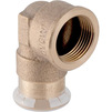 Фото Адаптер угловой 90° Geberit Mapress с внутренней резьбой, Rp - 1 1/2", d - 42 [Артикул: 63865]