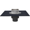 Photo Hutterer & Lechner Flat-roof drain with bitumen membrane, vertical, DN160 [Code number: HL 62BH/5]