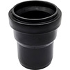 Photo RTP BETA Transition from plastic to black sewerage, d - 50, d1 - 48, PP, black [Code number: 51560 (RTP)]