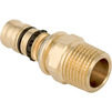 Фото Муфта Geberit Mepla комбинированная с наружной резьбой, бронза, R - 1/2", d - 20 [Артикул: 602.535.00.5]