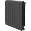 Photo Royal Thermo Eclipse 500 Bimetallic radiator, Black, 8 sections, side connection [Code number: RTEB50008]