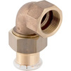 Photo Geberit Mapress Copper elbow adapter union 90° with female thread, d 18-Rp1/2" [Code number: 65392]