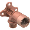 Photo Geberit Mepla elbow tap connector 90° with male thread MF, Rp 3/4", RMF 1/2", L 7.3cm [Code number: 602.297.00.2]