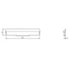 Draft Hauraton DACHFIX STEEL 250 End cap, type 50, stainless steel (price on request) [Code number: 60445]