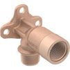 Photo Geberit PushFit Water inlet 90 ° male MF 1/2 ": CC499K, RMF 1/2", Rp 1/2 ", L 6.6cm [Code number: 602.299.00.1]