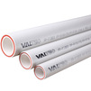 Фото Труба PP-FIBER VALTEC армированная стекловолокном, PN 20, белый, d - 20, длина 2 м, цена за 1 м [Артикул: VTp.700.FB20.20.02]