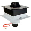 Photo Hutterer & Lechner Flat-roof drain DrainBox with PVC collar, heated, vertical, DN110 [Code number: HL 63.1P/1]