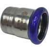 Photo MVI Cap, d - 15, PN 16, made of stainless steel, for press tool with type M profile [Code number: SS.510.04]