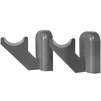 Photo Royal Thermo RTD100S Set of adjustable wall brackets Design 100, silvery [Code number: RTD100S]