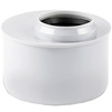 Photo RTP BETA ELITE Reduction (transition) eccentric short, MPP, socket connection, white, d - 110, d1 - 50 [Code number: 41934]