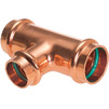 Фото Тройник IBP B-Press Solar прессовый, медь, d - 22, d1 - 22, d2 - 22 [Артикул: PH51300222222]