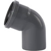 Фото (АРТИКУЛ ЗАМЕНЯЕТСЯ НА 504043CR) - Отвод 67˚ СИНИКОН Стандарт, ПП, d - 75 [Артикул: 504043.C]