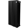 Фото Радиатор биметаллический Royal Thermo PianoForte 500 Чёрный, 4 секции [Артикул: RTPB3050004]