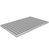 Photo Gidrolica Step Pro Grate, steel, mesh galvanized, 590x390x20 mm [Code number: 301 (GD)]