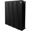 Фото Радиатор биметаллический Royal Thermo PianoForte 500 Чёрный, 8 секций [Артикул: RTPB3050008]