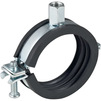 Фото Хомут Geberit Mepla, di - 20–24, для трубы, изолированный, с резьбовой муфтой M8/M10, с гальванической оцинковкой [Артикул:601.852.26.1]