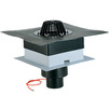 Photo Hutterer & Lechner Flat-roof drain DrainBox with bitumen membrane, heated , vertical, DN125 [Code number: HL 63.1H/2]