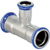 Photo Geberit Mapress T-piece reducing stainless steel, d 22mm, d1 12mm, d2 22mm [Code number: 33007]