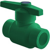 Photo AntiFire Green Ball valve, d - 40, PP, green (price on request) [Code number: 034006]