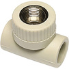 Фото Тройник Wavin Ekoplastik PPR с металлической внутренней резьбой, Rp 1/2", d 20 [Артикул: STKI02020X]