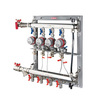 Photo VALTEC Manifold for apartment accounting, with bypass valve, right inlet 3/4", quantity outlets 5 [Code number: VT.GPR.05S04.R5]