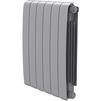 Photo Royal Thermo Eclipse 500 Bimetallic radiator, Silver, 6 sections, side connection [Code number: RTES50006]