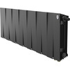 Фото Радиатор биметаллический Royal Thermo PianoForte 300 Чёрный VR80, 14 секций [Артикул: RTPBVR803030014]