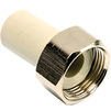 Фото Штуцер Wavin Ekoplastik PP-RCT, d - 20, d1 - 3/4", с перекидной гайкой, пластмассовый [Артикул: SHM02025RCT]