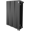Photo Royal Thermo PianoForte 500 Black VR80 Bimetallic radiator, 6 sections [Code number: RTPBVR803050006]