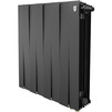 Фото Радиатор биметаллический Royal Thermo PianoForte 500 Чёрный VR80, 8 секций [Артикул: RTPBVR803050008]