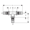 Draft Geberit Mepla T-piece, d 26mm [Code number: 613.310.00.5]