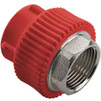 Photo AntiFire Combined coupling turnkey, d - 40, d1 - 1 1/4"female, PP, red (price on request) [Code number: 051062]