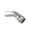 Photo VALTEC Elbow 45˚, stainless steel, d - 35а х35 [Code number: VTi.958.I.003535]