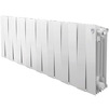 Photo Royal Thermo PianoForte 300 white Bimetallic radiator, 16 sections, side connection [Code number: RTPW3030016]