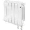Фото Радиатор биметаллический Royal Thermo Infinity 300 Bianco Traffico VR80, 6 секций [Артикул: RTIBTVR8030006]