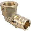 Photo RTP Mu Radial elbow, d - 20, d1 - 1/2'', female thread, brass, yellow [Code number: 50914 (RTP)]