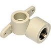 Photo Wavin Ekoplastik PP-RCT Wall elbow, d - 20, end, left [Code number: SNK020KLXRCT]