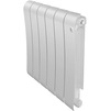 Photo Royal Thermo Infinity 500 Bianco Traffico Bimetallic radiator, 6 sections [Code number: RTIN5006]