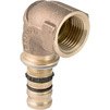 Photo Geberit Mepla elbow adapter 90° with female thread, gunmetal, d 16 x 1/2" [Code number: 601.256.00.5]