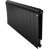 Фото Радиатор биметаллический Royal Thermo Infinity 500 Noir Sable, 12 секций [Артикул: RTINNS50012]