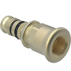 Фото Муфта Geberit Mepla комбинированная с внутренней резьбой, Rp - 3/4", d - 26 [Артикул: 613.556.00.5]