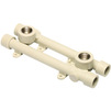 Photo Wavin Ekoplastik PP-RCT Wall-mounted set, d - 20, d1 - 1/2", universal (aligned using eccentrics) [Code number: SNKK020RCT]