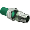 Photo AntiFire Green Combined detachable coupling, d - 32, d1 - 3/4 "male, PP, green (price on request) [Code number: 034068]