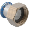 Photo Geberit Mapress Stainless Steel adapter with union nut, d 15, G 1/2" [Code number: 35042]