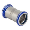 Photo [NO LONGER PRODUCED] - Geberit Mapress Stainless Steel coupling, FKM, blue, d 22 [Code number: 50064]