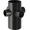 Photo Geberit HDPE Quadruple branch fitting 88.5°, d110 x 56 [Code number: 367.445.16.1]