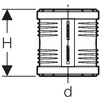Draft Geberit Silent-PP slip coupling, d 90 [Code number: 390.417.14.1]